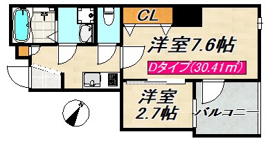 ワコーレヴィータ板宿 間取り図
