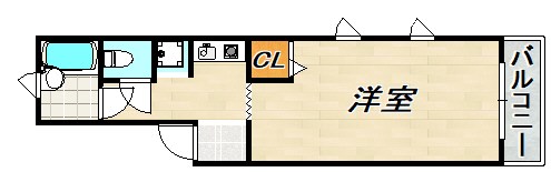 アルカンシェール 間取り図