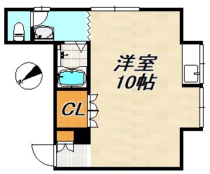 サエキハイツ 間取り図