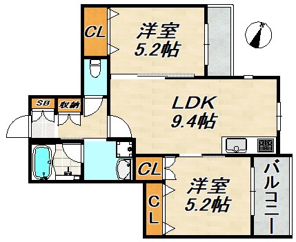 EG-11 間取り図