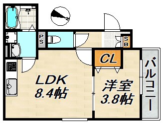 D porta ewer 間取り図