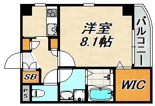 グランメール稲葉町 間取り図