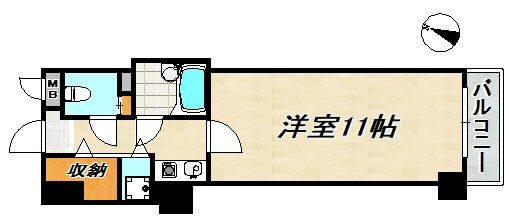 リアンジェ神戸北 間取り図