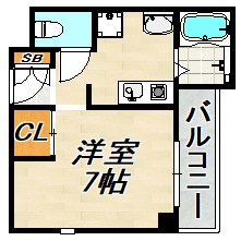 ワイズレジデンス板宿 間取り図