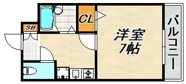 イーナ板宿 間取り図