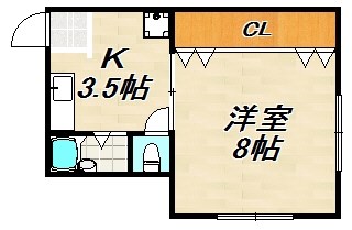 さざなみハイツ 間取り図