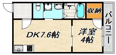 KTIレジデンス高速長田 間取り図