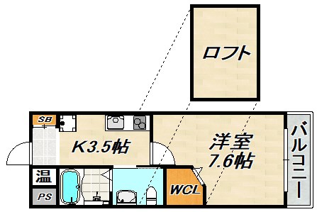 ワコーレヴィアノ須磨関守 間取り図