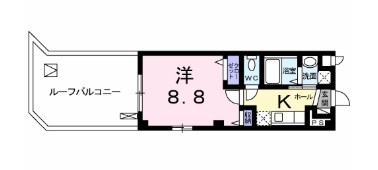 Ｈａｔレジデンス 間取り図