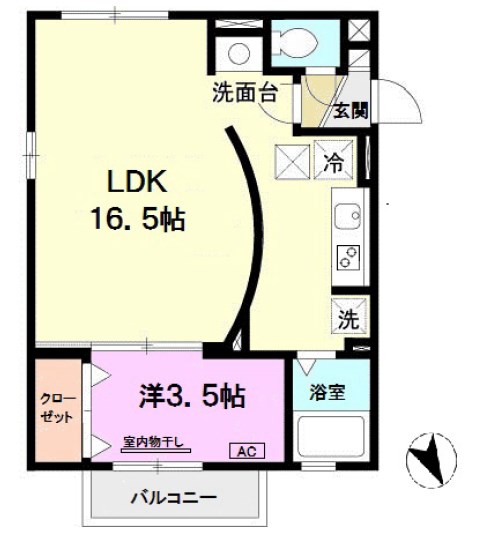 ヒルサイドレジデンス　C棟 間取り