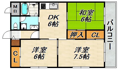 エステートピア日吉 間取り