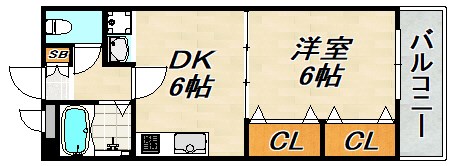 パルメゾン北町 間取り図