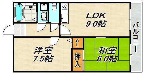 ロイヤルサクラ 間取り図