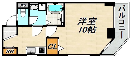 ラルーチェ新長田 間取り図