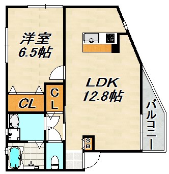 KARIN月見山 間取り図