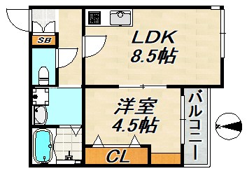 NET-K妙法寺 間取り図