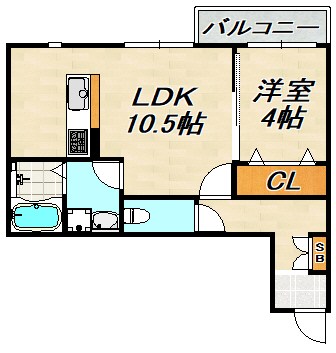 グランレーヴ上沢 間取り図