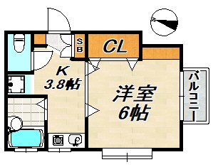 グリーンリバティー 間取り図
