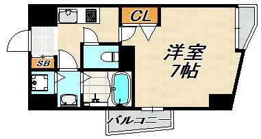 メゾン・ド・ヴィレ須磨 間取り図
