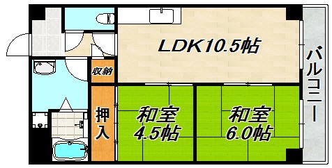 グランアルブル 間取り図