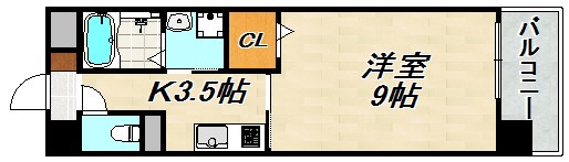 エトワール・フィックス 間取り図
