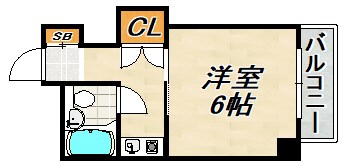須磨浦ドミトリー 間取り図