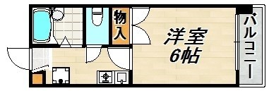 リバティー壱番館 間取り図