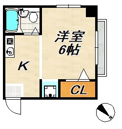 リバーサイド西山 間取り図