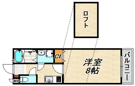 ワコーレヴィアーノ須磨離宮前EX 間取り図