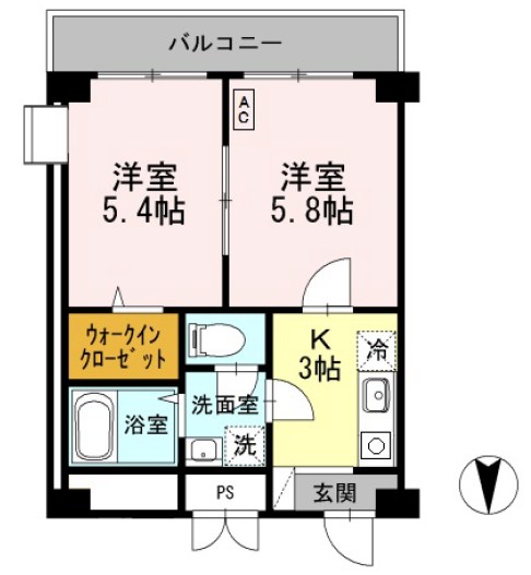 クレール久保 間取り