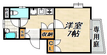 ノースコート 間取り図