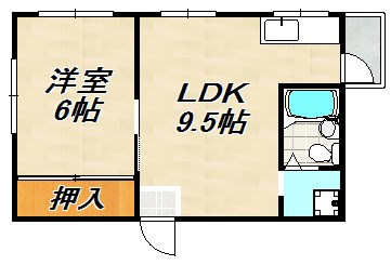 ジャスティスハイツ 間取り図