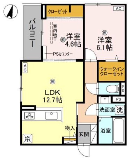 イルソラーレ須磨 間取り図