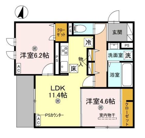イルソラーレ須磨 間取り図
