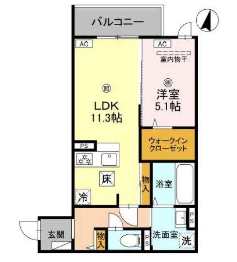イルソラーレ須磨 間取り図