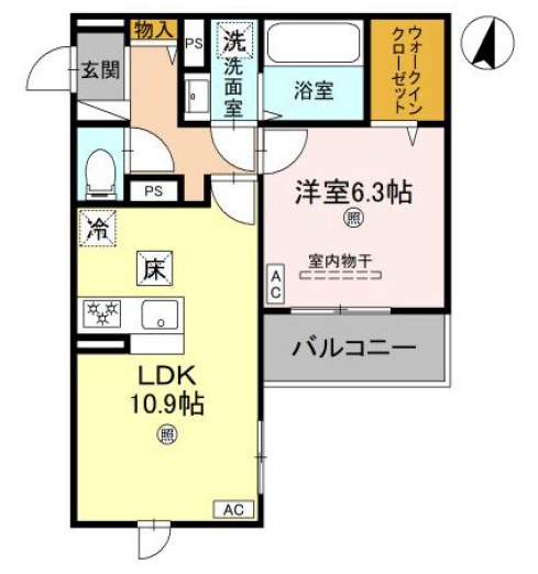 イルソラーレ須磨 間取り図