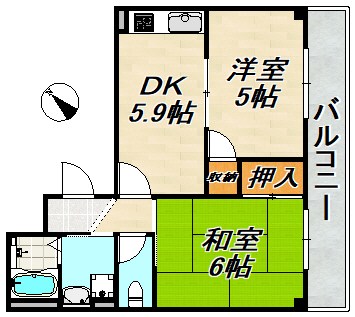 A.S.ONE 間取り図