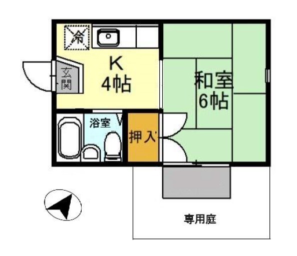 ファミール長田 間取り図