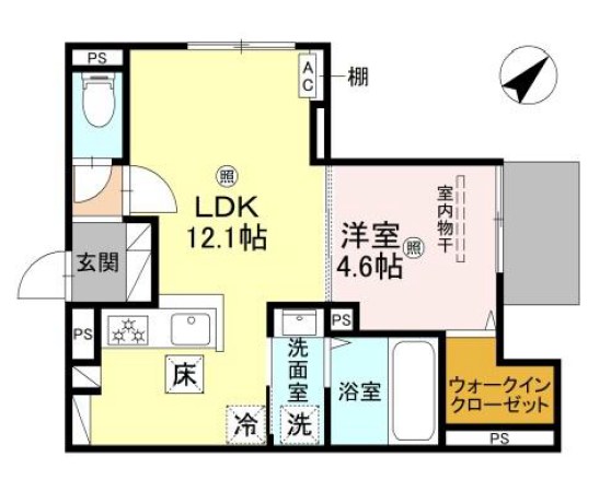 LaMaison大田町 間取り図