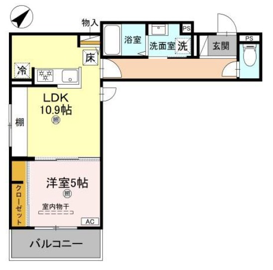 LaMaison大田町 間取り図