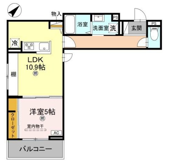 LaMaison大田町 間取り図