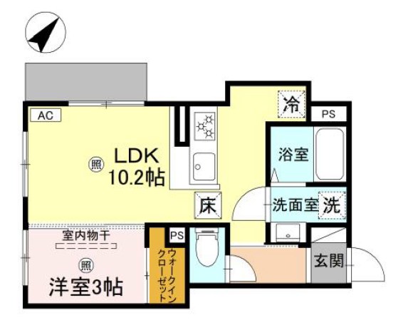 LaMaison大田町 間取り図