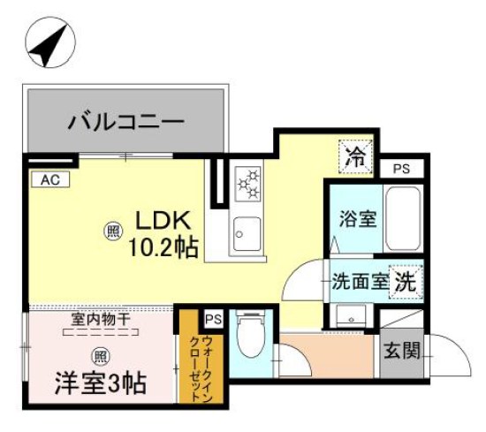 LaMaison大田町 間取り図