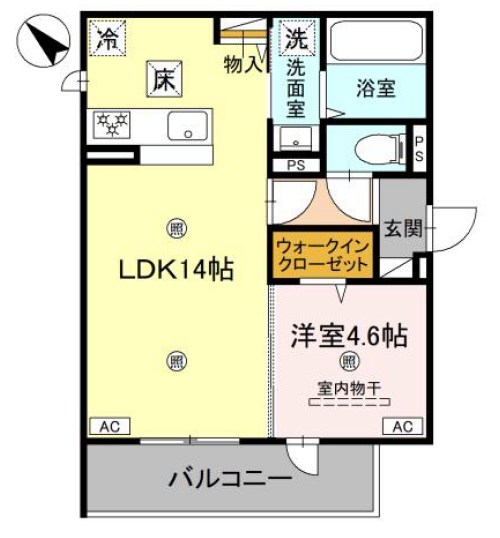 LaMaison大池町 間取り図