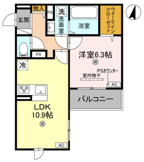 イルソラーレ須磨 間取り図