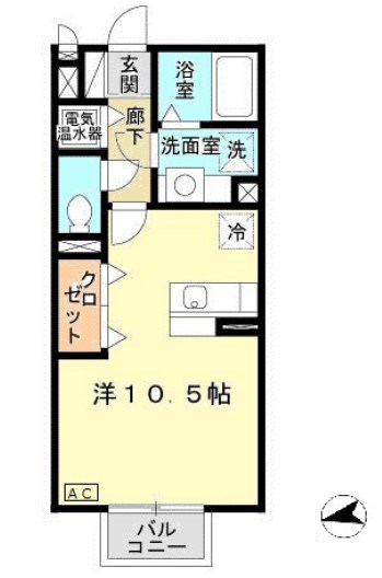 HITOMI DORMITORY 間取り図