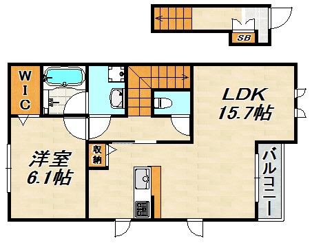 ラフィーネ神戸　South Wing 間取り