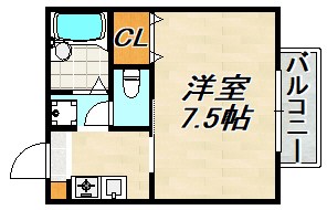 グリーンシャトレⅡ 間取り図