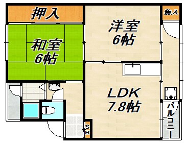 離宮ビル 間取り図