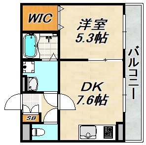 アクロス東須磨アパートメント 間取り図